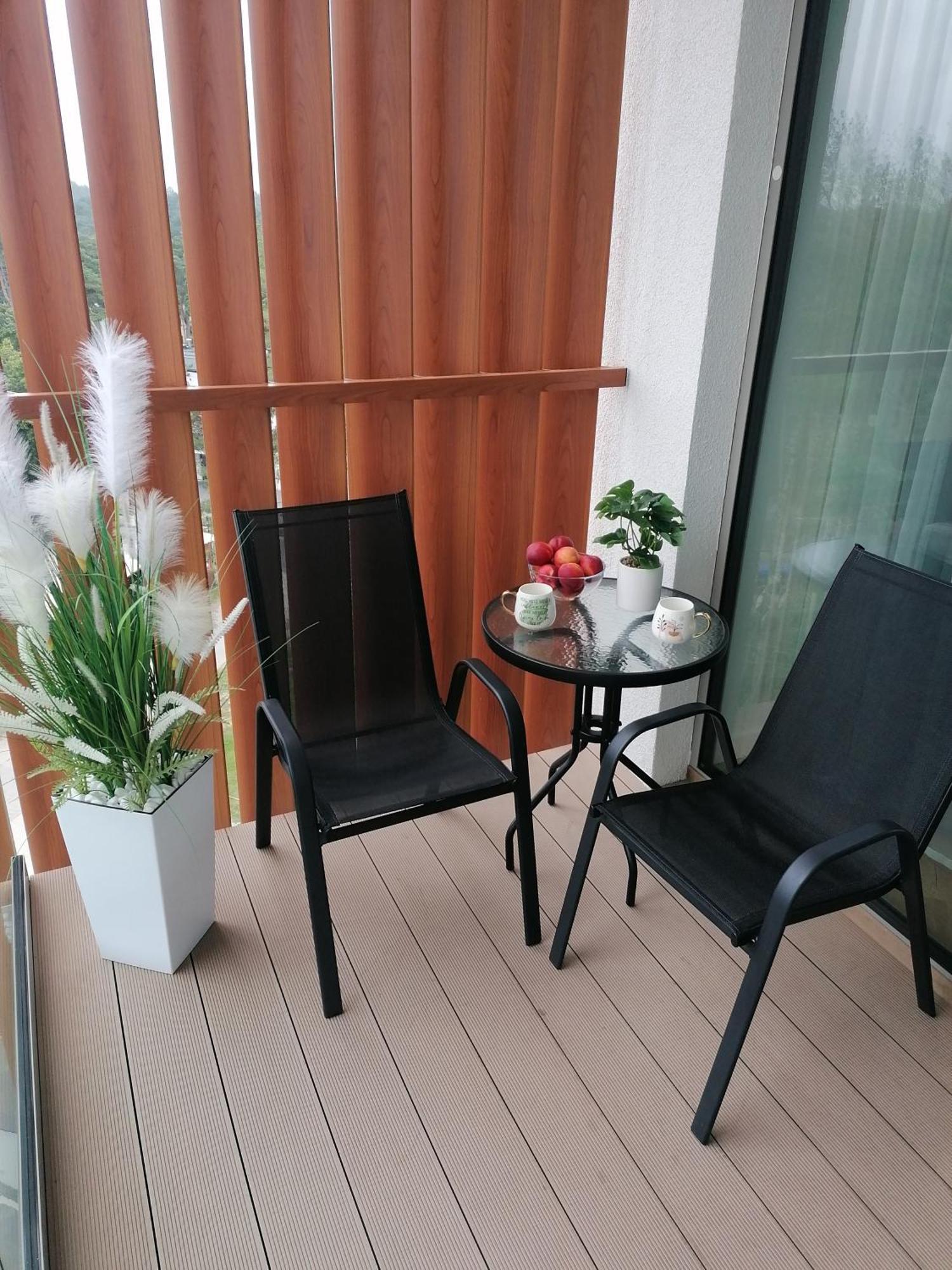 Pinea Apartament Z Widokiem Na Morze Z Basenem I Spa Przy Plazy Pobierowo Exterior foto