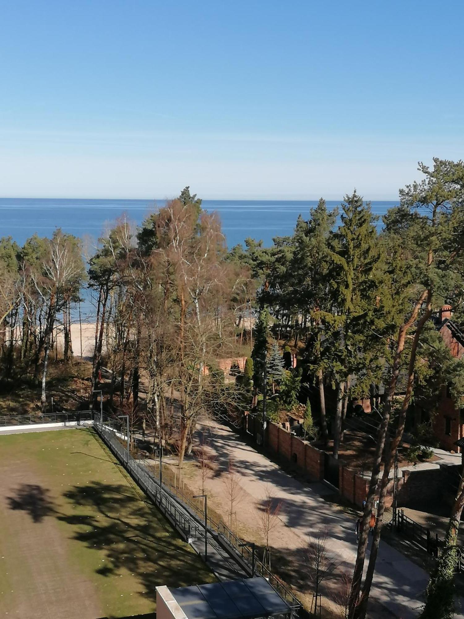 Pinea Apartament Z Widokiem Na Morze Z Basenem I Spa Przy Plazy Pobierowo Exterior foto